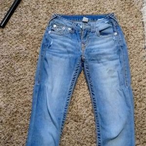 True religion skinny jeans size 24